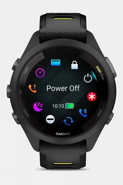Garmin Forerunner 265S Running Smartwatch Heart Rate Monitor - Black