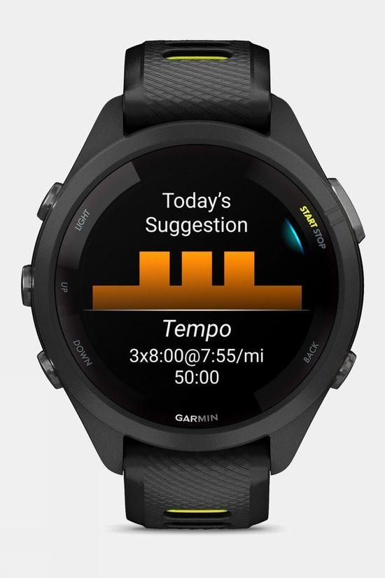 Garmin Forerunner 265S Running Smartwatch Heart Rate Monitor - Black