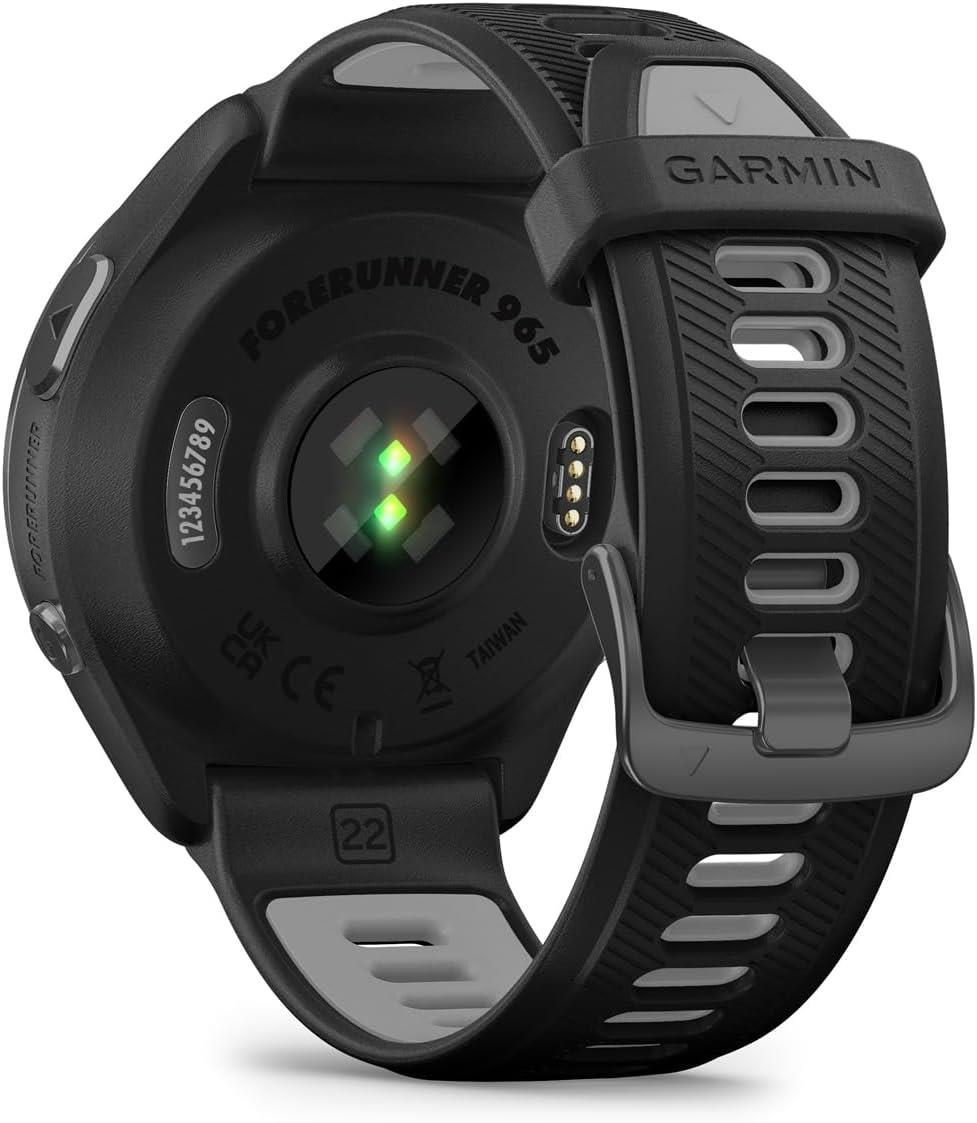 Garmin Forerunner 965 Running Smartwatch Heart Rate Monitor - Black